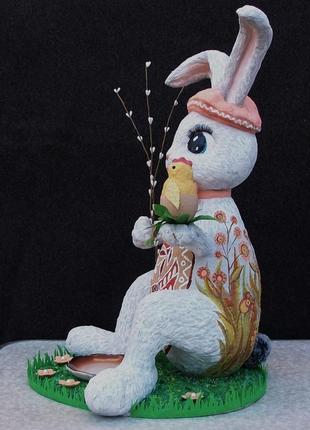 Пасхальний кролик, декор для дома5 фото