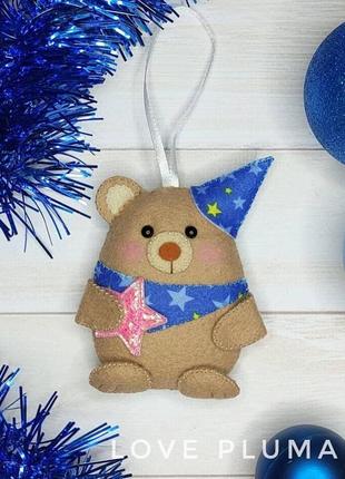 Мишко з фетру
