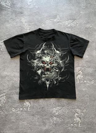 Y2k skull tee streetwear y2k sk8 vintage archive punk gothic Y2k skull tee streetwear y2k sk8 vintage archive punk gothic