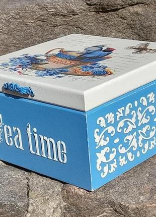 Скринька для солодощів "tea time"4 фото