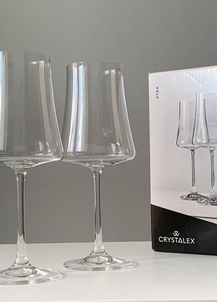 Келихи для вина crystalex bohemia crystal, 6 шт х 560 мл
