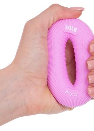 Эспандер кистевой кольцо 30 lb / эспандер кистевой для рук / эспандер кольцевой нагрузка 14 кг