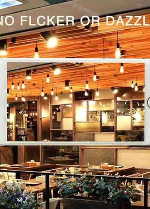 Светодиодная лампа youdian edison, винтажная лампочка, светодиодные лампы 4w e27 2700k st64