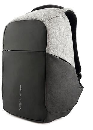 Городской рюкзак для ноутбука mark ryden safe mr5815zs (usb, 15 л), портфель для документов