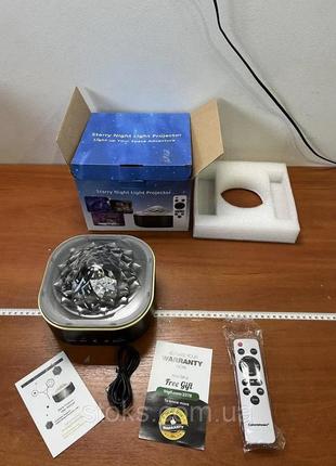 Звездный проектор galaxy colorsmoon 2 в 1 с дистанционным управлением