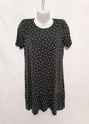 Платье лето в горох вискоза m&s collection 10/38/46/m