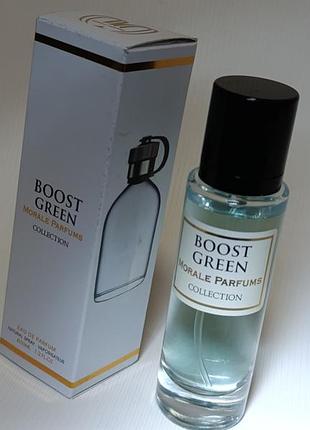 Парфумована вода для чоловіків morale parfums boost green неповні 30мл