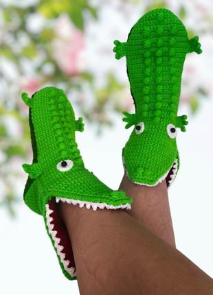 Носочки-крокодильчики