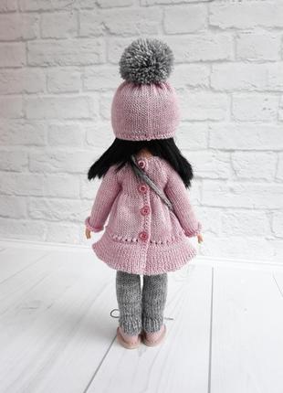 Вязаная одежда на куклу паола 32 см, подарок девочке5 фото