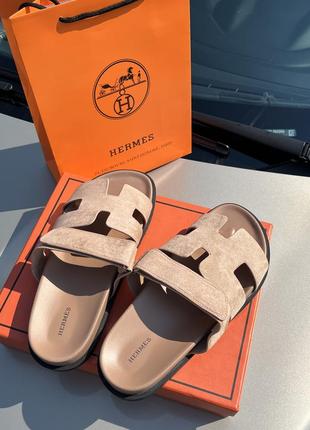 Тапки, шльопанці, шлепки ермес , сланці hermes. люкс‼️в наявності