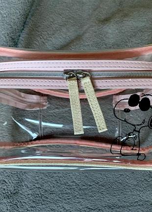 Прозора велика косметичка women secret