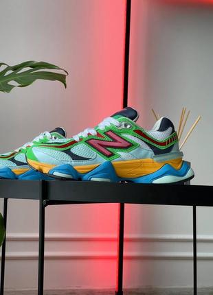 Нью беленс кросівки new balance 9060 beach glass • pink10 фото