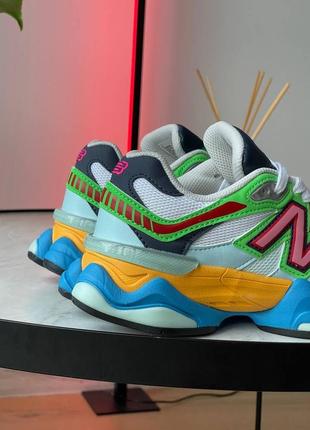 Нью беленс кросівки new balance 9060 beach glass • pink6 фото