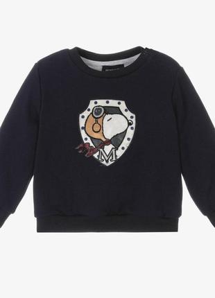 Світшот светр для хлопчика синій monnalisa