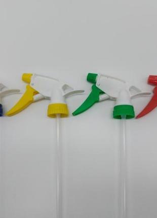 Триггер распылитель курковый пластиковый на бутылку под горлышко 25 мм для комнатных...