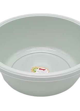 Миска таз пластиковый пищевой dunya plastik 10324 d 28 cm h 11 cm 4,5 литра forkopt