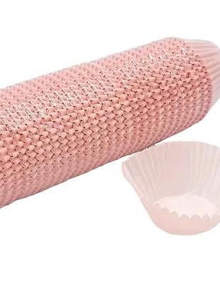 Паперові форми для кексів мафінів і капкейків одноразові формочки для кексів d 12,5 cm (625 шт) forkopt