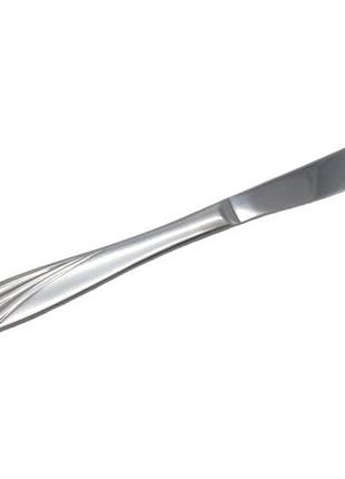 Ніж столовий нержавіюча сталь волна україни l 21 cm в упаковці 12 штук з нержавіючої сталі