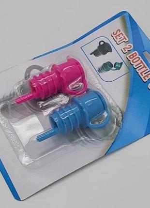 Пробка гейзер с дозатором для винной бутылки пробка для вина и шампанского силиконовая...