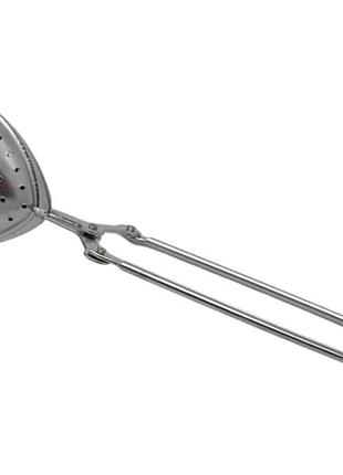 Сито-ложка металева ситечко для заварювання чаю серце чайне ситечко l 16 cm