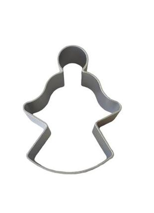 Форма для випічки печива каттер вирубка металева янголятко 7*9,5 cm h 2,3 cm forkopt