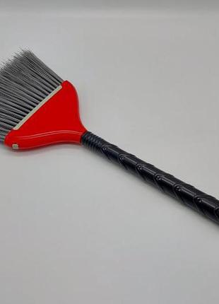 Веник пластиковый синтетический для уборки помещений zambak №262 веник для подметания...