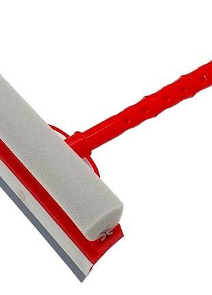 Вікномийка для миття вікон z-168 зі знімною ручкою пластикова l 33 cm w 22 cm forkopt