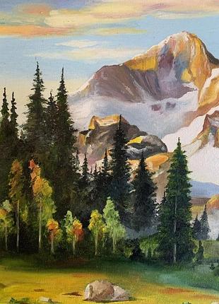 Авторская картина маслом, пейзаж, 40х50