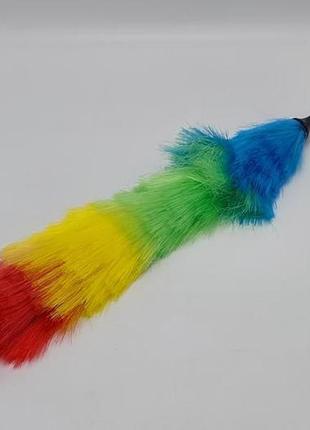 Метелка пипидастр для снятия и уборки пыли султан щетка пушистая для удаления пыли l...