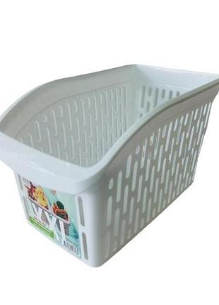 Кошик контейнер для зберігання овочів і фруктів у холодильник ящик пластиковий 29*17 cm h 17 cm forkopt