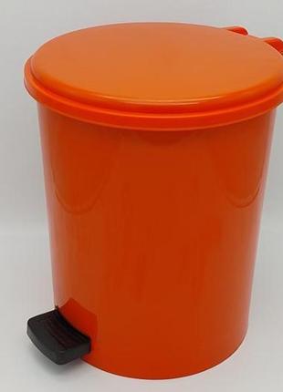 Ведро для мусора с педалью мусорное ведро с крышкой №3 4231 senyayla d 27 cm h 33 cm...