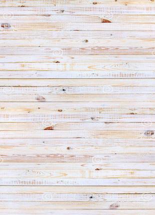 Фотофон вініловий білі дерев'яні планки