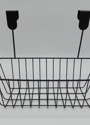 Кошик навісний сітчастий полиця металева навісна органайзер ящики та кошики для зберігання forkopt