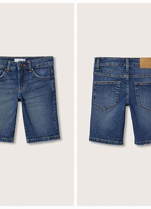 Шорти джинсові mango розмір 146, 152, 164