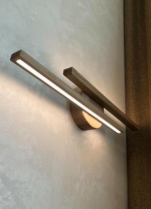 Прикроватный led светильник в скандинавском стиле5 фото