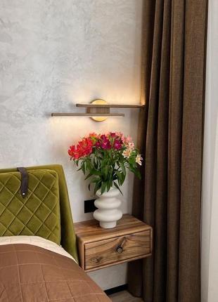 Прикроватный led светильник в скандинавском стиле2 фото