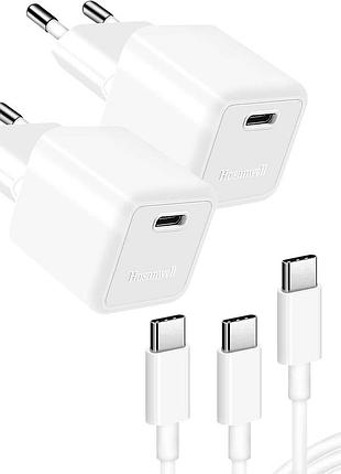 Зарядное устройство usb c 20 вт, быстрое зарядное устройство hosanwell type c