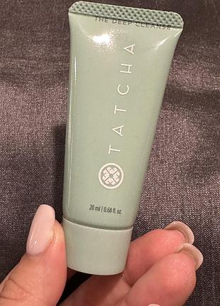 Tatcha the deep cleanse 20 ml/умивалка/очищуючий засіб для обличчя5 фото