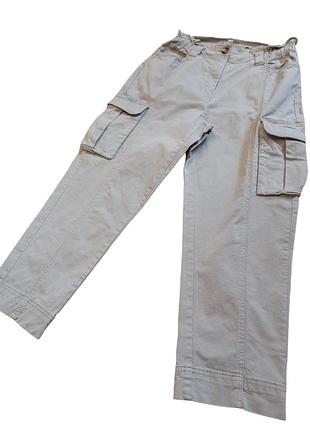 Штани карго, стрейчові брюки h&m