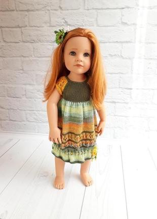 Платье на куклу готц 50 см, кукольное платье, подарок девочке