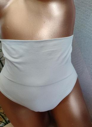 Красиві трусики комфорт з ефектом утягування на високій посадці