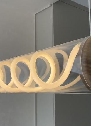 Дизайнерская подвесная люстра ручной работы5 фото