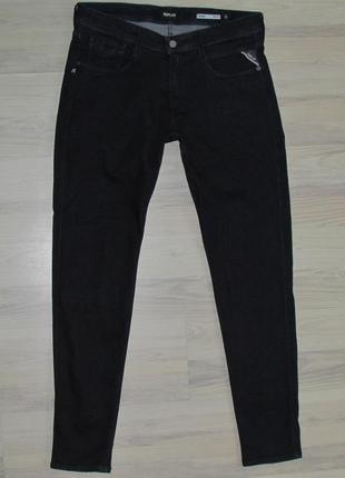 Оригинальные стильные джинсы replay (super slim fit), w34/l32 (супер цена!!)