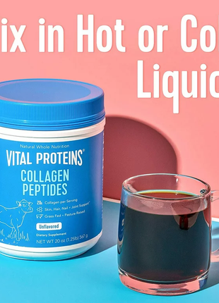 Vital proteins, пептиди колагену, з нейтральним смаком, 567 г (1,25 фунтів)