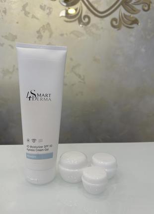 Ультра увлажняющий защитный крем spf 50 с маслом каннабиса smart4derma aquagen cannabia sunblock ultra hydra spf 50