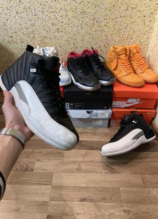 Кроссовки air jordan 12 retro playoffs &lt;unk&gt; кроссовки найк джордан оригинал