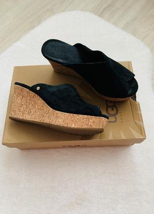 Сабо ugg натуральна замша