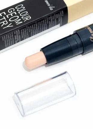 Карандаш для контуринга лица двухсторонний 2 в 1 lameila colour geomety contouring...