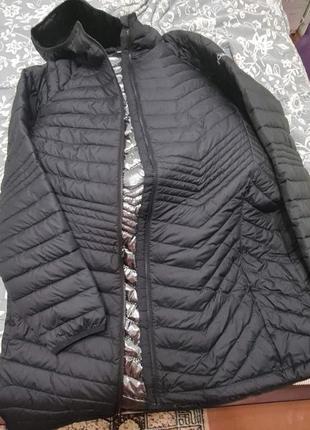 Куртка  жiноча, чорна columbia. оригiнал. нова. розмiр xxl.