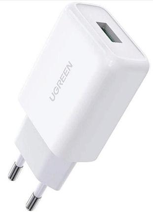 Зарядное устройство для ugreen cd122/10133 usb 3a универсальный белый